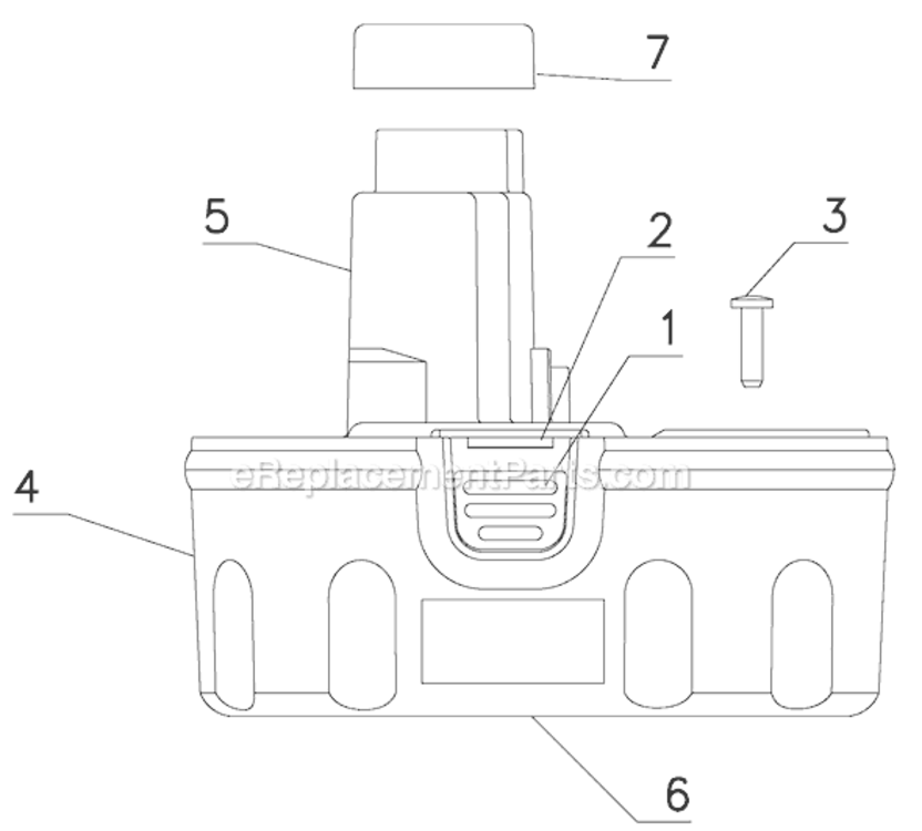 Page A Diagram and Parts List for DW9091 Type 1 DeWALT Charger