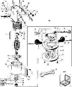 Exploded Diagram A Diagram and Parts List for D610-04 Type 1 DeWALT Router