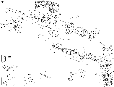 Page A Diagram and Parts List for D28115 Type 2 DeWALT Angle Grinder