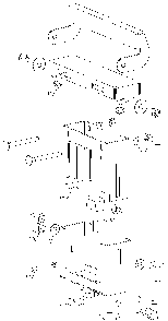 Page A Diagram and Parts List for DW7232 Type 2 DeWALT Miter Saw