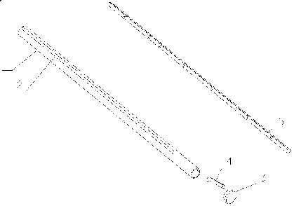 Exploded Diagram A Diagram and Parts List for DE7468-QZ Type 1 DeWALT Table Saw Accessories