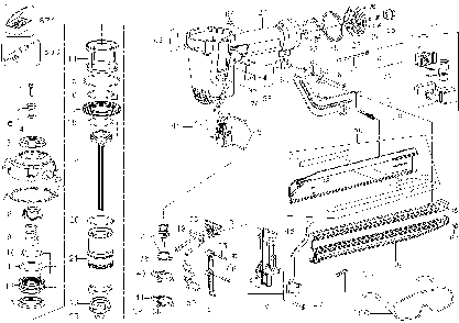 Part Location Diagram of N566148 DeWALT Trigger Valve Assembly