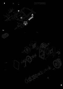 Section 2 Diagram and Parts List for DCPS660AG2 Type 1 DeWALT Lawn Tractor Accessories