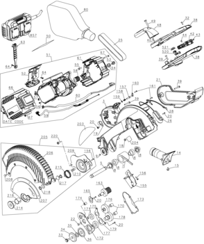 Part Location Diagram of N377514 DeWALT BUSHING