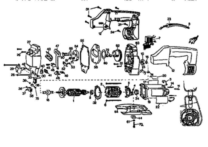 Part Location Diagram of 49161-00 Black and Decker Spring