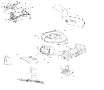 Exploded Diagram F Diagram and Parts List for DCMWSP255Y2 Type 0 DeWALT Lawn Mower