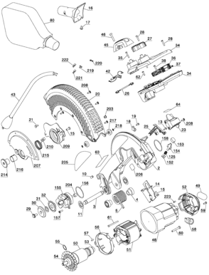 Part Location Diagram of N467585 DeWALT JUMPER