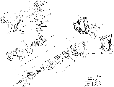 Part Location Diagram of 383597-01 DeWALT Ring,Brush