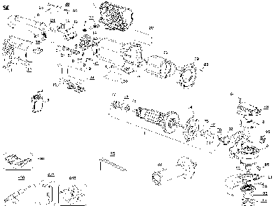Page A Diagram and Parts List for D28114N Type 2 DeWALT Angle Grinder