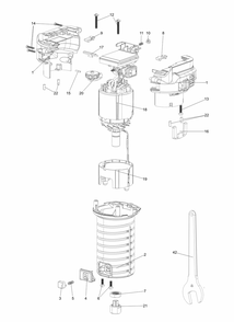 Part Location Diagram of N550971 DeWALT Speed Dial