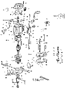 Exploded Diagram A Diagram and Parts List for D625-04 Type 2 DeWALT Router