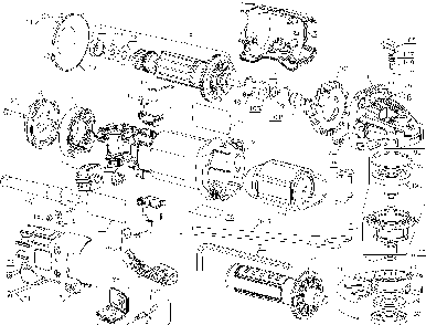 Page A Diagram and Parts List for DWE402N Type 3 DeWALT Angle Grinder