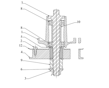 Deck Driven Spindle Diagram and Parts List for DW33 (DXGMW33344R)(2022) DeWALT Lawn Mower