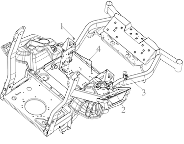 Hour Meter Diagram and Parts List for DXGZ160P (47AHBCA8038)(2021) DeWALT Lawn Tractor