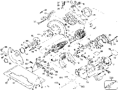Exploded Diagram A Diagram and Parts List for DW389-AU Type 1 DeWALT Circular Saw