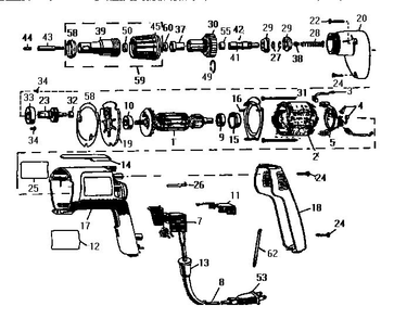 Part Location Diagram of 450770-00 DeWALT Locator