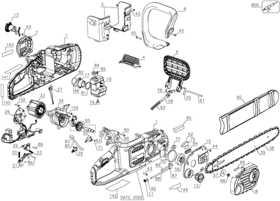 Part Location Diagram of N558327 DeWALT Clamp sa