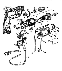 Part Location Diagram of 143847-00 DeWALT Switch