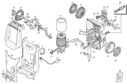 Part Location Diagram of 5140205-75 DeWALT BRACKET