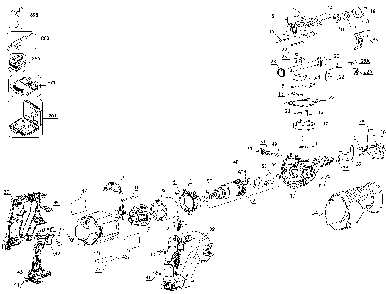 Exploded Diagram A Diagram and Parts List for DCS320N-WXE Type 1 DeWALT Reciprocating Saw
