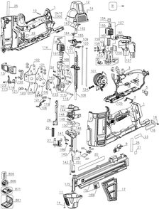 Part Location Diagram of N608536 DeWALT Magnet Sa