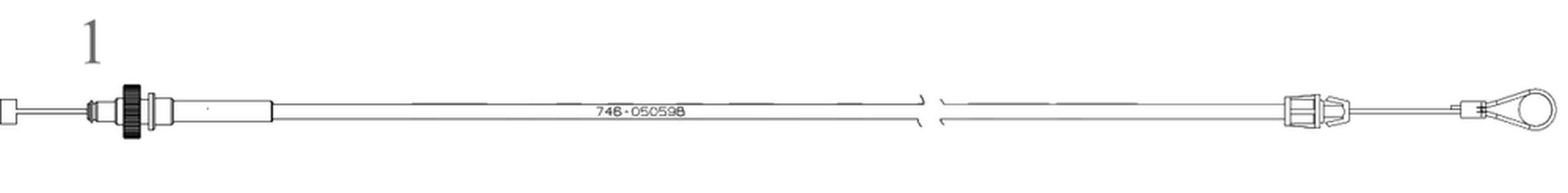 Cable Diagram and Parts List for DCMWSP255U2 (18AEZ3C2739)(2023) DeWALT Lawn Mower