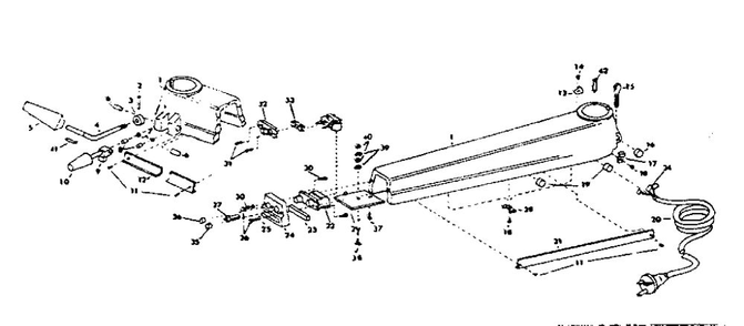 Part Location Diagram of 406 Black and Decker Hex.Nut