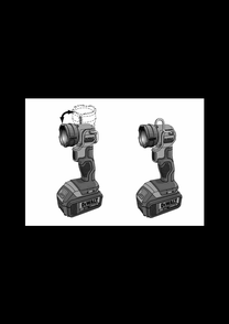 Section 1 Diagram and Parts List for DCL040R Type 1 DeWALT Worklight & Flashlight