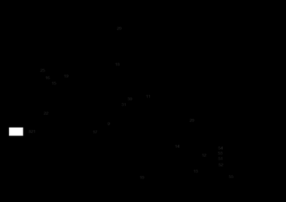 Exploded Diagram A Diagram and Parts List for DCS353B Type 1 DeWALT Saw