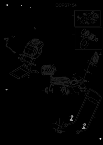 Section 2 Diagram and Parts List for DCPS7154AG2 Type 1 DeWALT Lawn Tractor Accessories