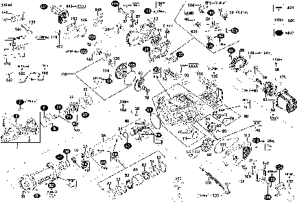 Page A Diagram and Parts List for D25980-AR Type 4 DeWALT Hammer Drill
