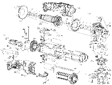 Page A Diagram and Parts List for DWE43066 Type 2 DeWALT Angle Grinder
