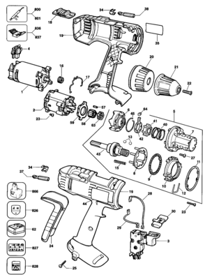 Part Location Diagram of 808386-00 DeWALT GREASE