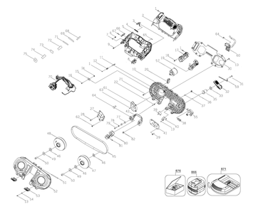 Part Location Diagram of N865171 DeWALT LOCK NUT