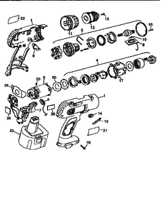 Part Location Diagram of 153281-00 DeWALT Shifter