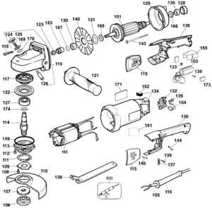 Part Location Diagram of 402871-25 DeWALT FIELDCASE