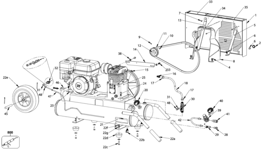Part Location Diagram of 5140172-78 DeWALT BRACKET