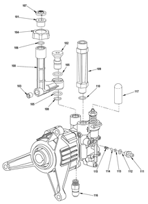 Fig-1 Diagram and Parts List for BDG2600-B3 Type-1 DeWALT Pressure Washer