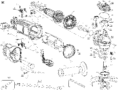 Page A Diagram and Parts List for DWE4120 Type 2 DeWALT Angle Grinder