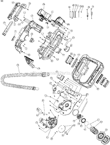 Page A Diagram and Parts List for DCV580 Type 11 DeWALT Utility Vacuum
