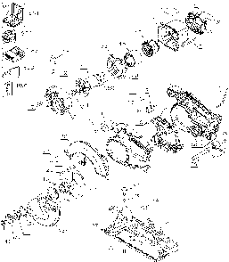 Page A Diagram and Parts List for DCS393 Type 5 DeWALT Circular Saw