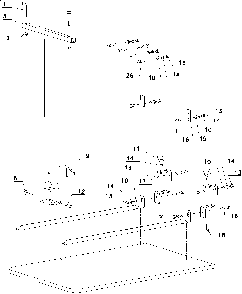 Exploded Diagram A Diagram and Parts List for DE7463-QZ Type 1 DeWALT Table Saw Accessories