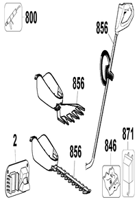 Fig-0 Diagram and Parts List for DS700 Type-1 DeWALT Chop Saw