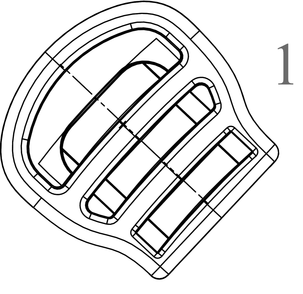 Knob Diagram and Parts List for DCMWSP255U2 (18AEZ3C2739)(2023) DeWALT Lawn Mower