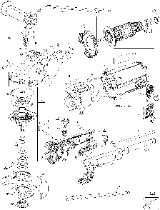 Page A Diagram and Parts List for DWE4519 Type 6 DeWALT Angle Grinder