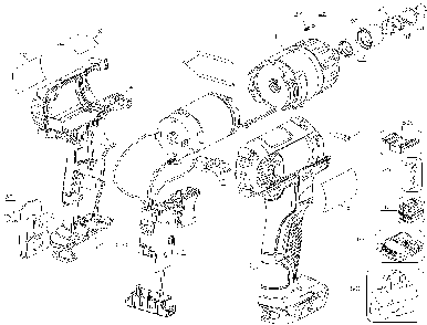 Page A Diagram and Parts List for DCF610S2 Type 2 DeWALT Screwdriver