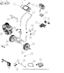 Part Location Diagram of 5140124-04 DeWALT WHEEL