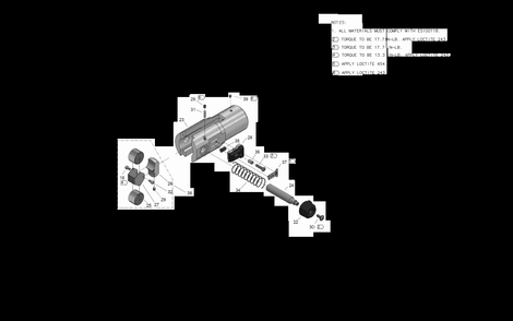 Section 3 Diagram and Parts List for DCE210D2 Type 1 DeWALT Pipe Tools