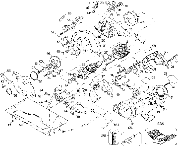 Exploded Diagram A Diagram and Parts List for D360-04 Type 1 DeWALT Circular Saw