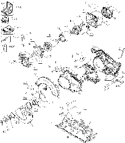 Page A Diagram and Parts List for DCS393 Type 2 DeWALT Circular Saw